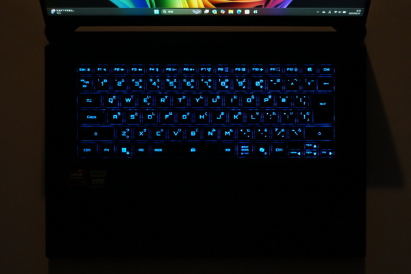薄型軽量ゲーミングノート「AERO X16」実機レビュー 